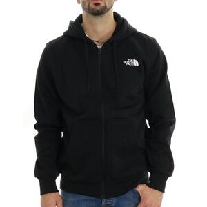 FELPA SIMPLE DOME FULL ZIP NERO